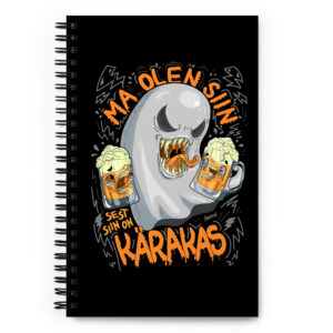 Beer Ghost notebook