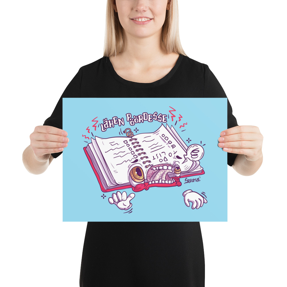 Spiraling notebook poster - Image 3