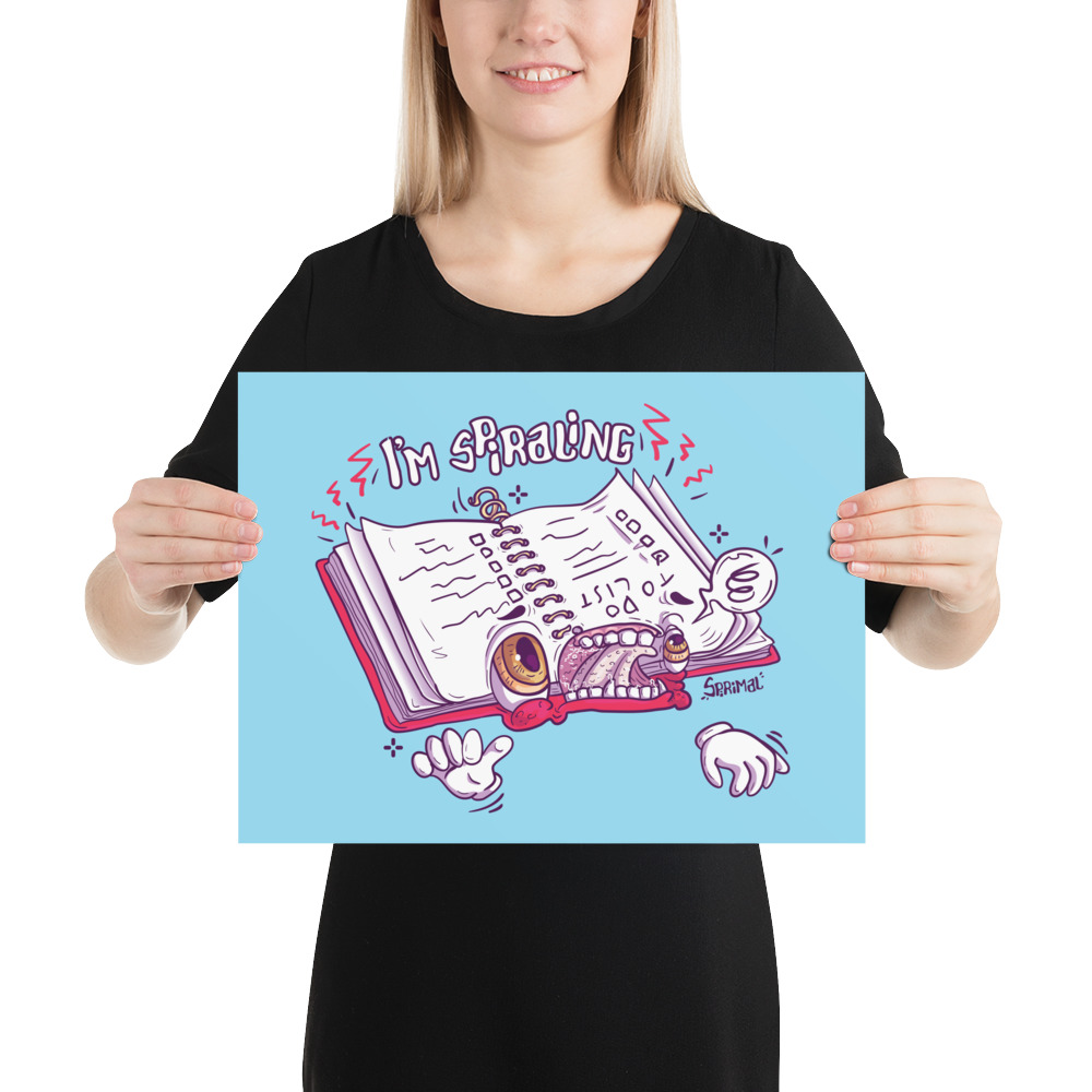 Spiraling notebook poster - Image 7