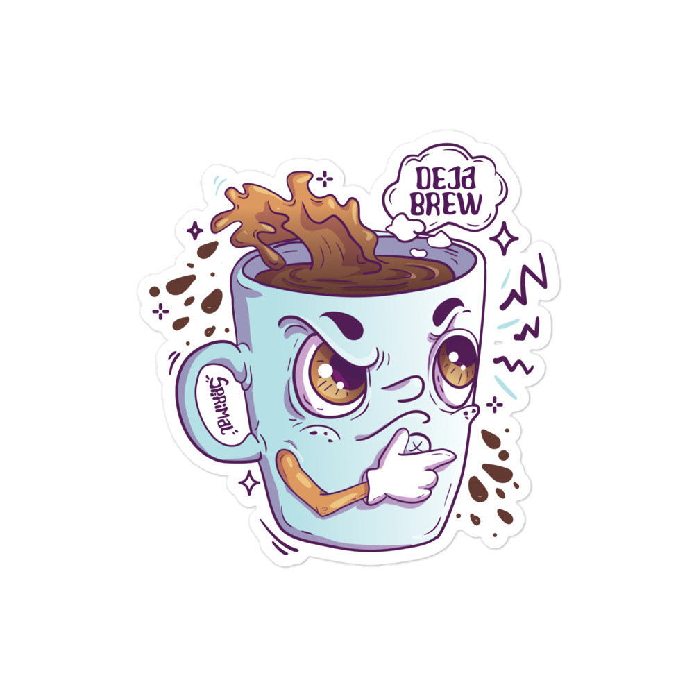 Deja Brew Sticker