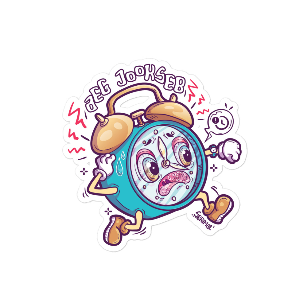 Chronically Late Sticker