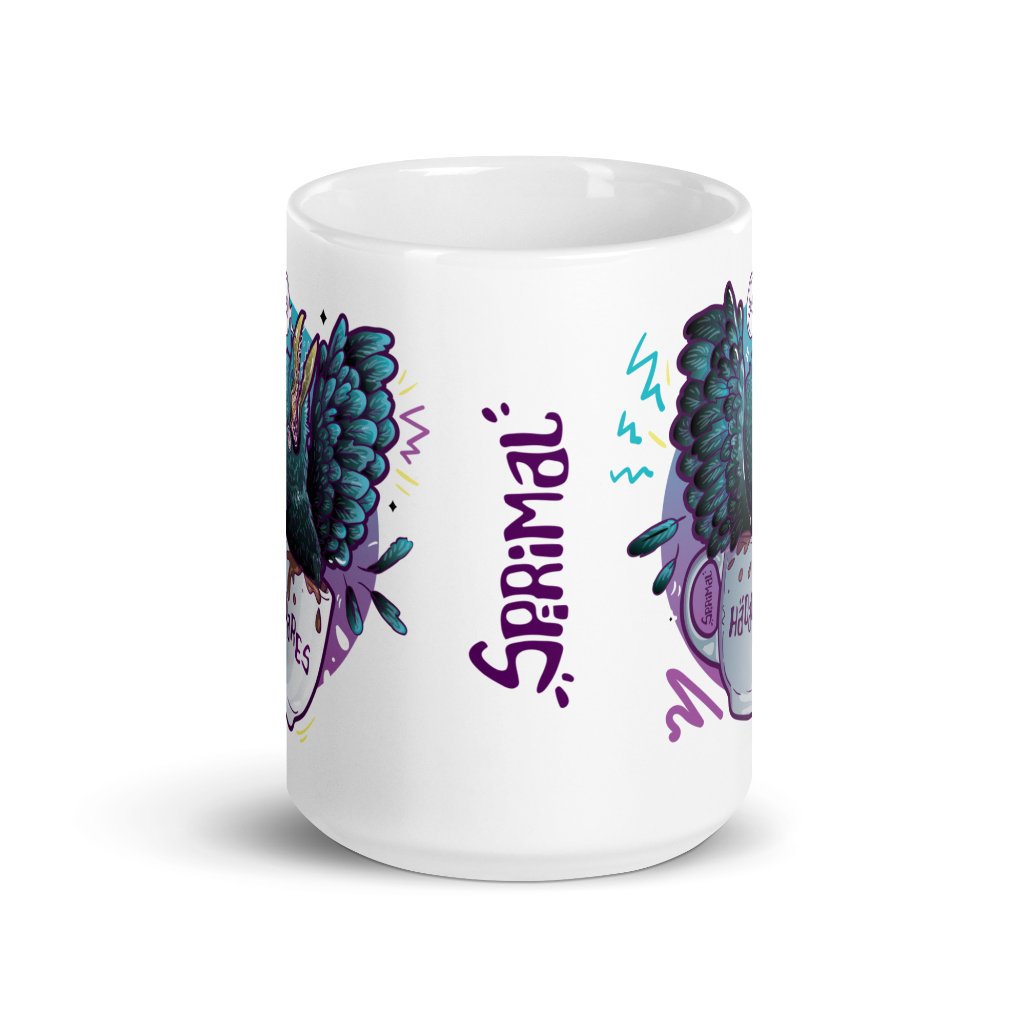 Crow in Distress Mug - Image 4