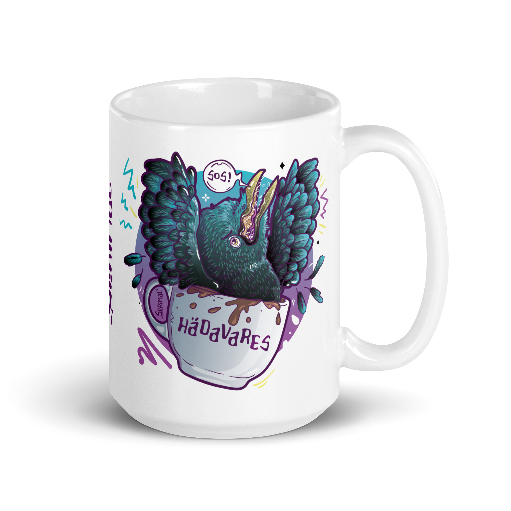 Crow in Distress Mug