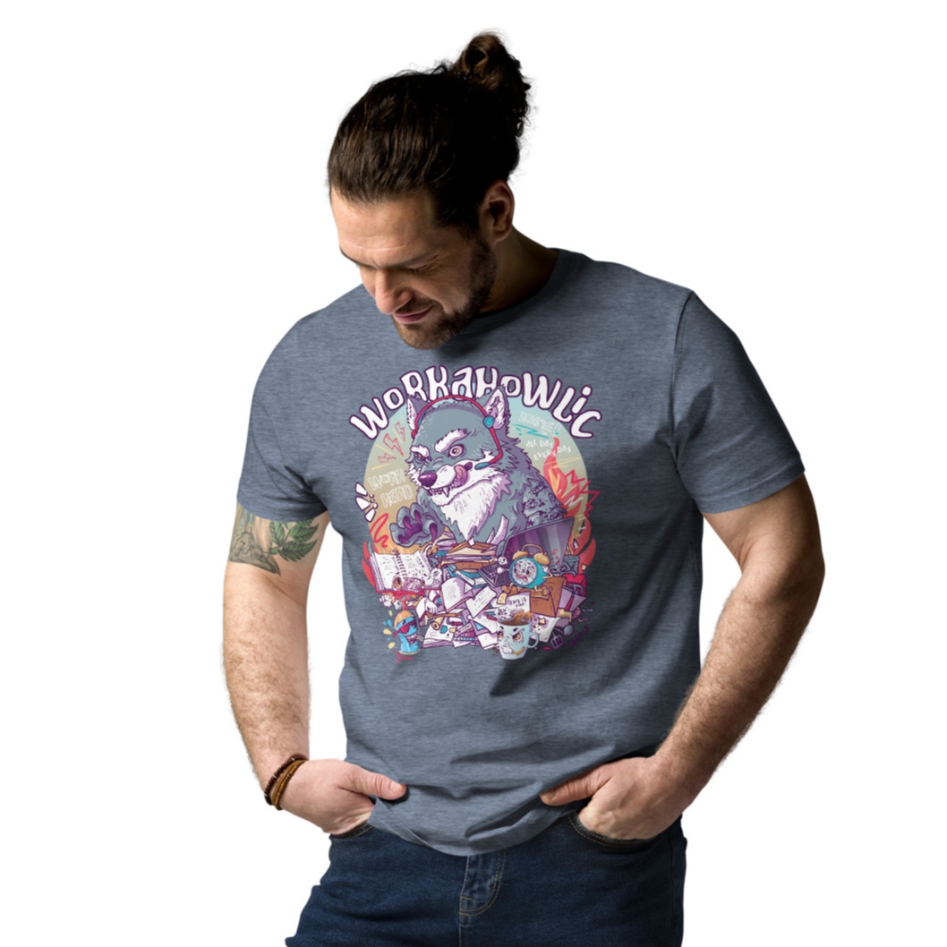 Workaholic T-shirt - Image 6