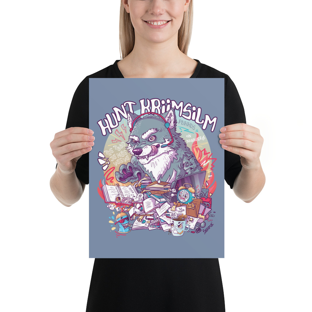 Workaholic Poster - Image 3