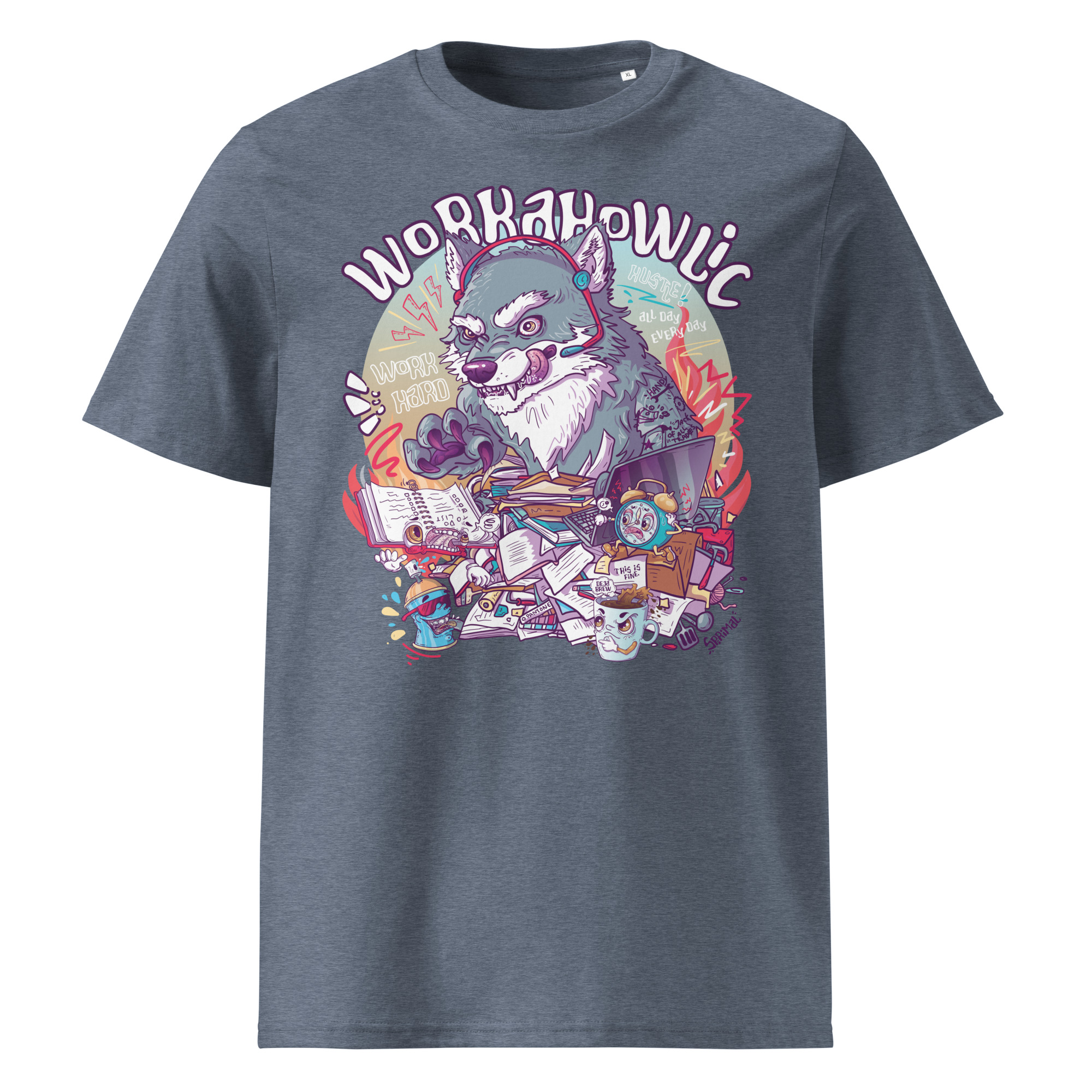 Workaholic T-shirt - Image 5