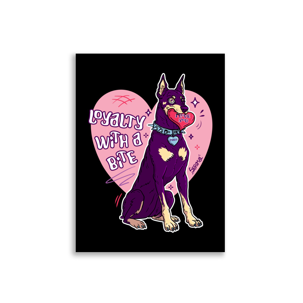 Loyalty With a Bite Poster