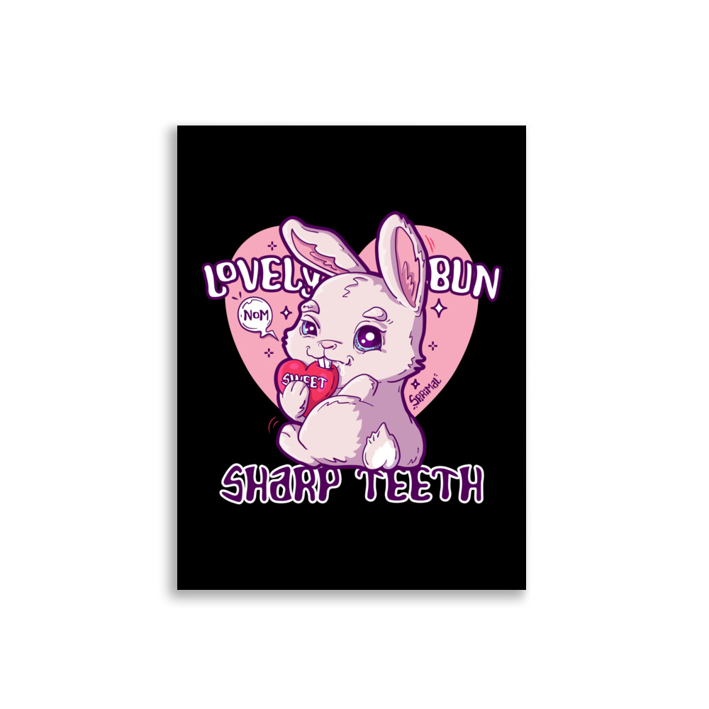 The Lovely Bunny Poster